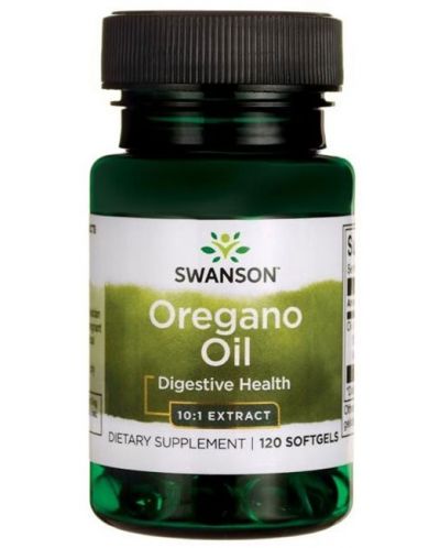 Oregano Oil, 150 mg, 120 меки капсули, Swanson - 1