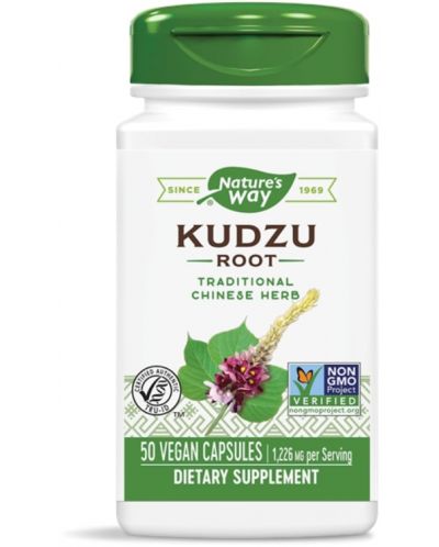 Kudzu Root, 613 mg, 50 капсули, Nature's Way - 1