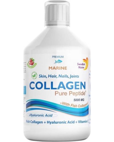 Fish Collagen, 10 000 mg, 500 ml, Swedish Nutra - 1