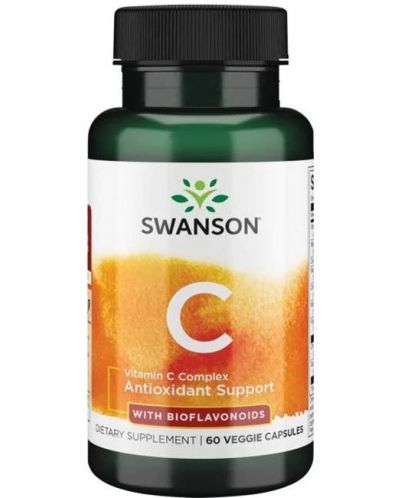 Vitamin C Complex with Bioflavonoids, 60 капсули, Swanson - 1