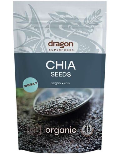 Био семена от чиа, 200 g, Dragon Superfoods - 1