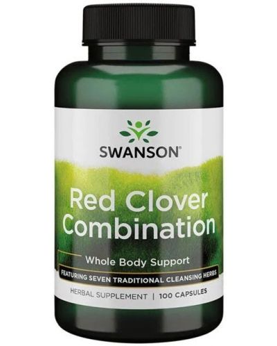 Red Clover Combination, 100 капсули, Swanson - 1