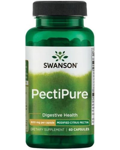 PectiPure, 600 mg, 60 капсули, Swanson - 1