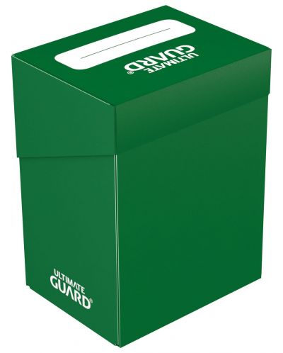 Кутия за карти Ultimate Guard Deck Case 80+ Standard Size Green - 2
