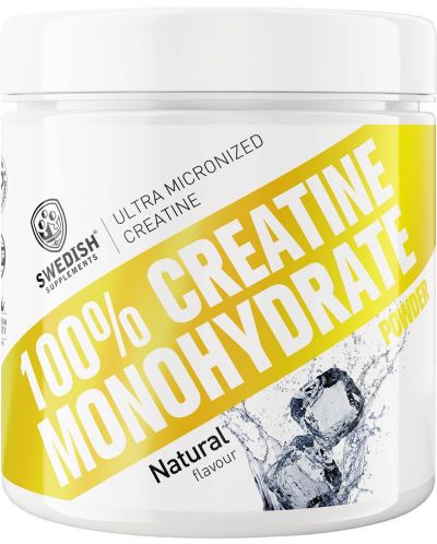 100% Creatine Monohydrate, 250 g, Swedish Supplements - 1