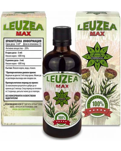 Leuzea Max, 100 ml, Cvetita Herbal - 2