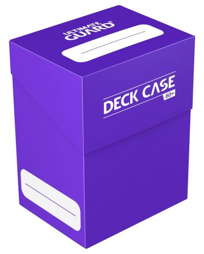 Кутия за карти Ultimate Guard Deck Case 80+ Standard Size Purple - 1