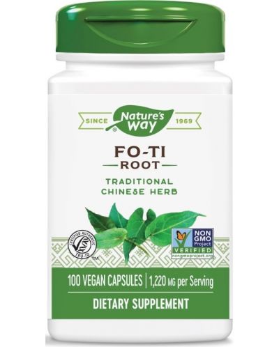 Fo-Ti Root, 610 mg, 100 капсули, Nature's Way - 1