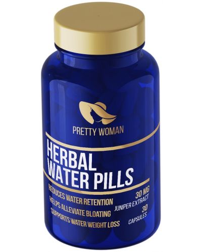Herbal Water Pills, 30 капсули, Pretty Woman - 1