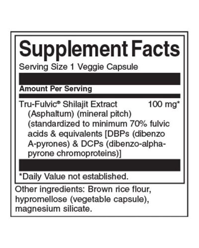 Shilajit Extract, 100 mg, 30 капсули, Swanson - 2