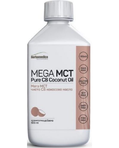 Mega MCT, 500 ml, Herbamedica - 1