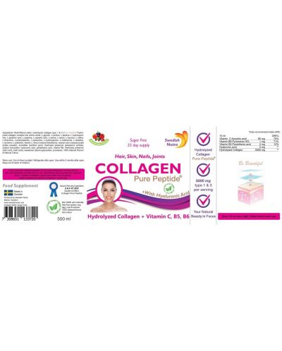 Hydrolyzed Collagen, 500 ml, Swedish Nutra - 2