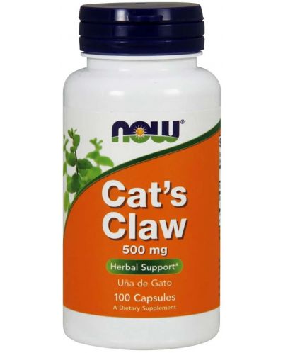 Cat's Claw, 100 растителни капсули, Now - 1
