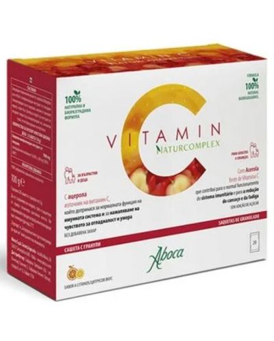 Vitamin C, Naturcomplex, 20 сашета, Aboca - 1