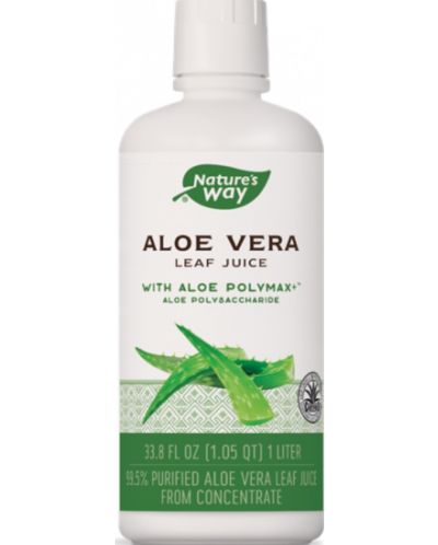 Aloe Vera Leaf Juice, 1 l, Nature's Way - 1