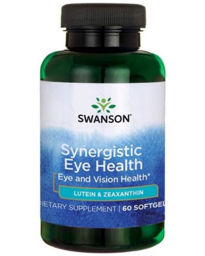 Synergistic Eye Health, 60 меки капсули, Swanson - 1