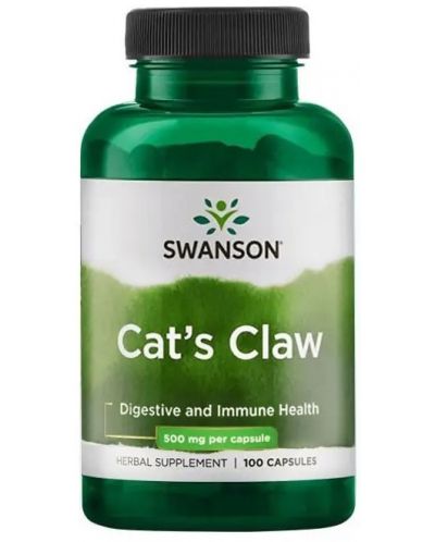 Cat's Claw, 500 mg, 100 капсули, Swanson - 1