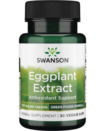 Eggplant Extract, 450 mg, 30 капсули, Swanson - 1