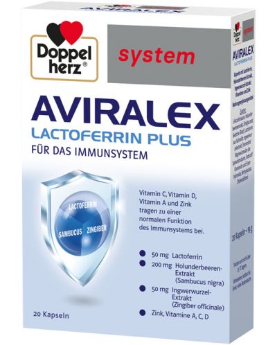 Doppelherz System Aviralex, 20 капсули - 1