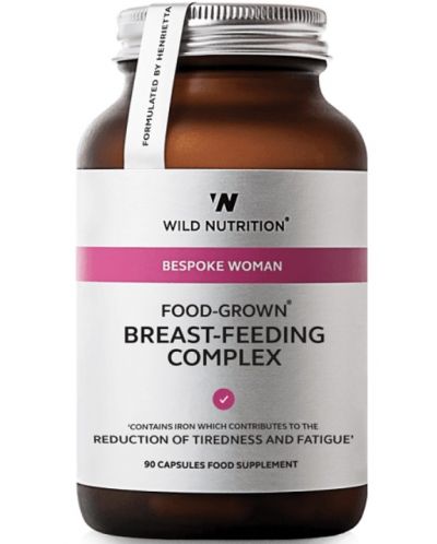 Food-Grown Breast-Feeding Complex, 90 капсули, Wild Nutrition - 1