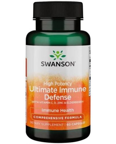 Ultimate Immune Defense, 60 капсули, Swanson - 1