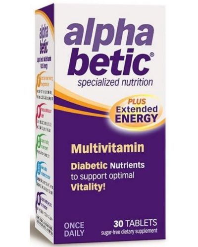 AlphaBetic Multivitamin, 30 таблетки, Nature’s Way - 1