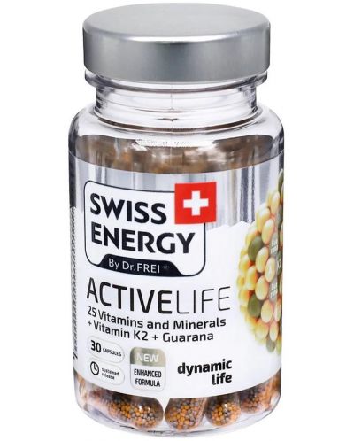 Activelife, 30 капсули, Swiss Energy - 1