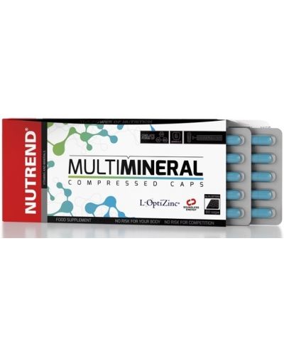Multimineral, 60 капсули, Nutrend - 1