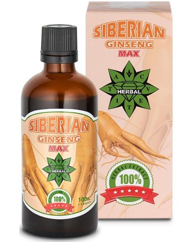 Siberian Ginseng Max, 100 ml, Cvetita Herbal - 1