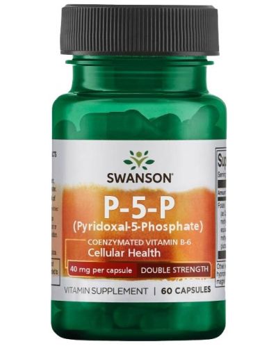 P-5-P, 40 mg, 60 капсули, Swanson - 1