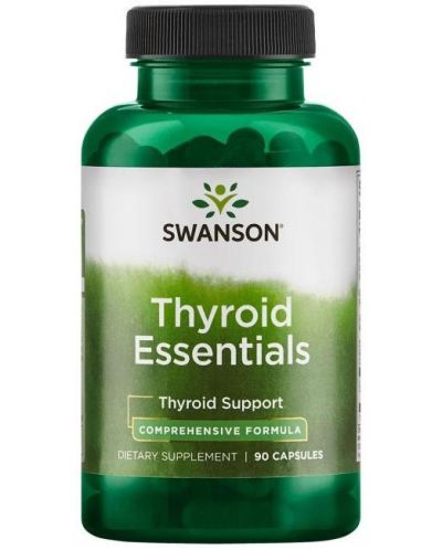 Thyroid Essentials, 90 капсули, Swanson - 1