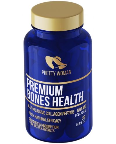 Premium Bones Health, 30 таблетки, Pretty Woman - 1