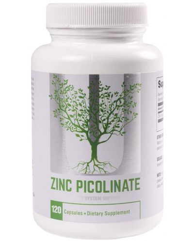 Nutrition Zinc Picolinate, 25 mg, 120 капсули, Universal - 1