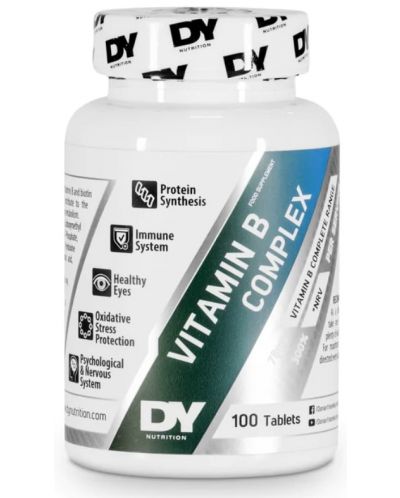 Vitamin B Complex, 100 таблетки, Dorian Yates Nutrition - 1