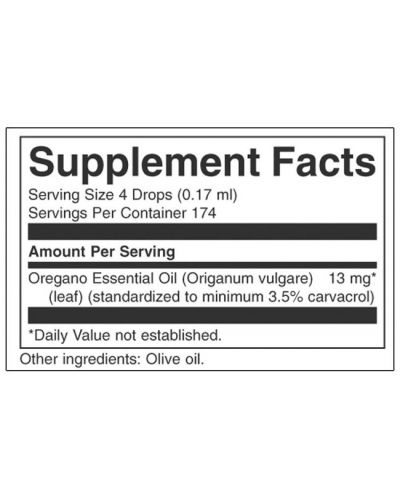 Oregano Oil, 29.6 ml, Swanson - 2