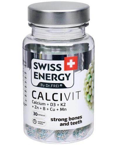 Calcivit, 30 капсули, Swiss Energy - 1