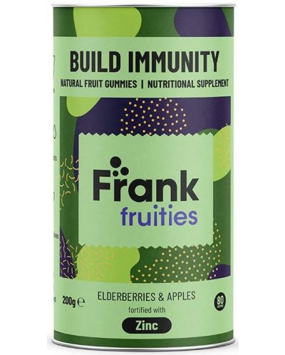 Build Immunity, 80 желирани таблетки, Frank Fruities - 1