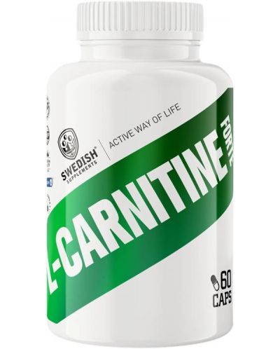 L-Carnitine Forte, 60 капсули, Swedish Supplements - 1