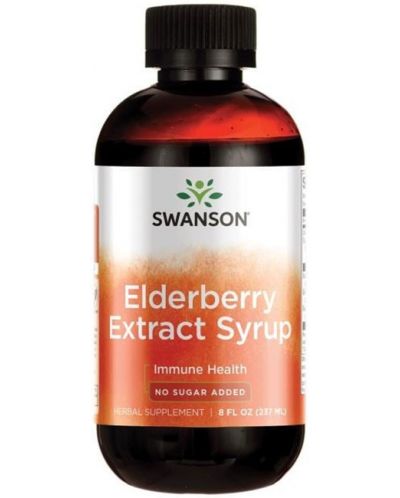 Elderberry Extract Syrup, 237 ml, Swanson - 1
