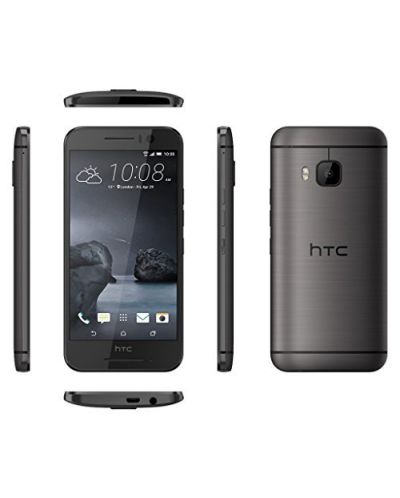 HTC One S9 Gunmetal Gray /5.0&quot; FHD /Mediatek MT6795 Helio X10 Octa-Core 8*2.0GHz/Memory 2GB/16GB/Cam. Front 4MP ULTRA PIXEL/Main 13 MP with OIS/Li-Ion 2840 mAh/Nano-SIM/4G/Android 6.0, Sense 7.0, Glonass, Quick Charge, Boom Sound 158 gr.