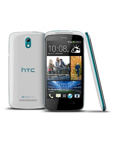 HTC Desire 500 - бял/син - 1