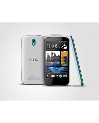 HTC Desire 500 - бял/син - 5