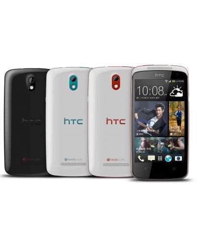 HTC Desire 500 - бял/син - 8