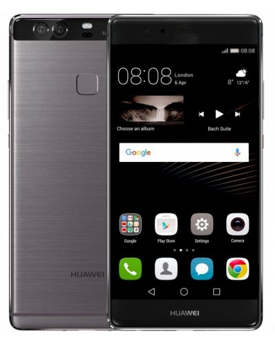 Смартфон Huawei P9 Plus Single Sim, VIE-L09, 5.5" FHD, Сив - 2