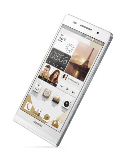 Huawei Ascend P6 - бял - 6