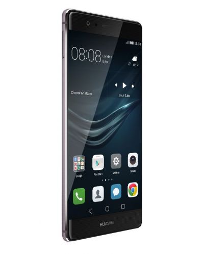 Смартфон Huawei P9 Plus Single Sim, VIE-L09, 5.5" FHD, Сив - 1