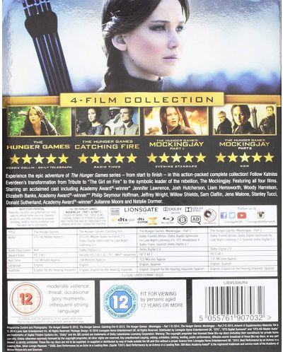 The Hunger Games Complete Collection (Blu-Ray) - 2