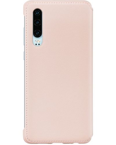Калъф Huawei - Wallet Elle, P30, розов - 2