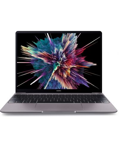 Лаптоп Huawei - MateBook 13, 13", QHD, Ryzen 5, 512GB, сив - 1