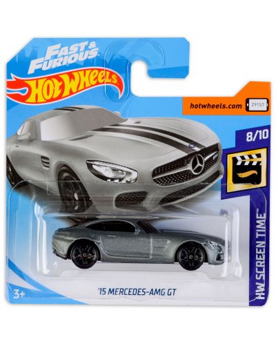 Количка Hot Wheels - Mercedes-AMG GT 15 - 1